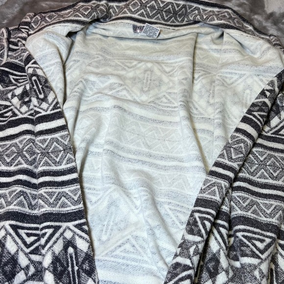 Bridge Gate Vintage Geometric Print Cardigan Jacket Womens 3X Aztec Cozy Fall - Picture 7 of 13
